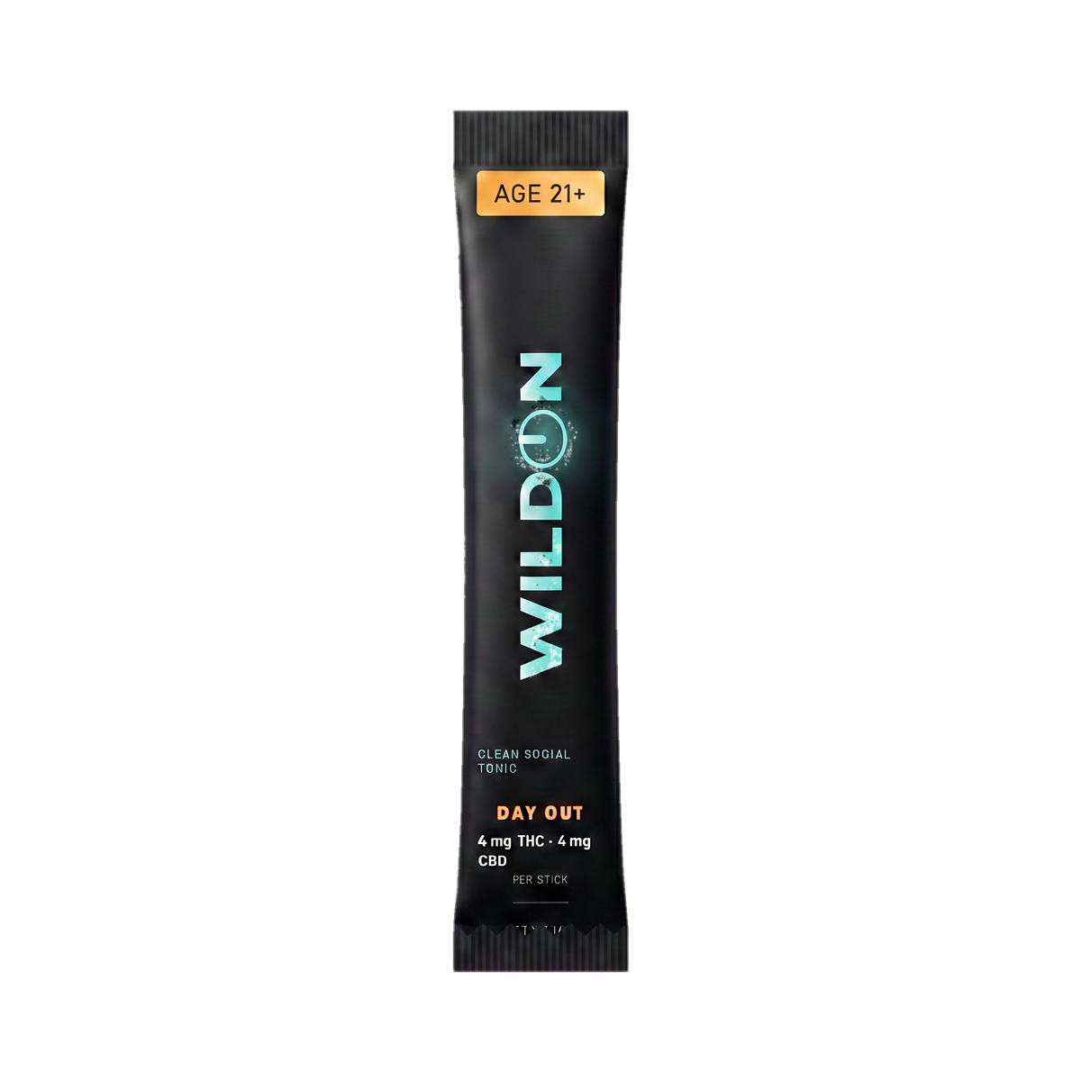 WILD ON Day Out hemp-derived THC and CBD powder stick