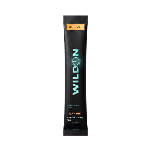 WILD ON Day Out hemp-derived THC and CBD powder stick